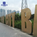 Outdoor Advertising Stainless Steel Character Sign 3D Letter